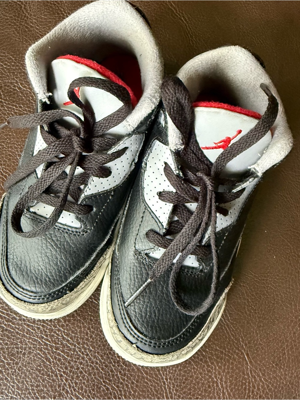 Nike Air Jordan 3 Retro Toddler “Black Cement” Size 10C DM0968-010